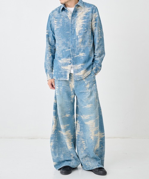 TAAKK(ターク)の「【TAAKK/ターク】DENIM SHIRTS(シャツ/ブラウス・メンズ・インディゴブルー/グレー・3/2/1)」の16枚目の写真