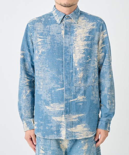 TAAKK(ターク)の「【TAAKK/ターク】DENIM SHIRTS(シャツ/ブラウス・メンズ・インディゴブルー/グレー・3/2/1)」の17枚目の写真