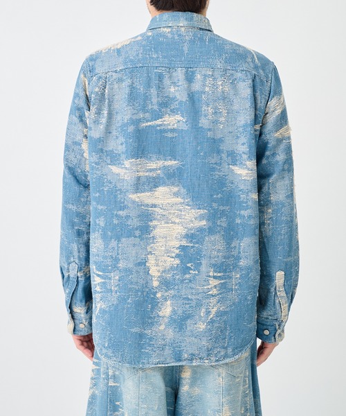 TAAKK(ターク)の「【TAAKK/ターク】DENIM SHIRTS(シャツ/ブラウス・メンズ・インディゴブルー/グレー・3/2/1)」の19枚目の写真