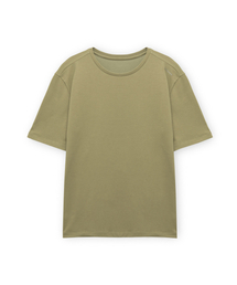BROWNYARD BALANCE（ブラウンヤード・バランス）の「リラックスハーフスリーブ、オリーブ（Tシャツ/カットソー）」