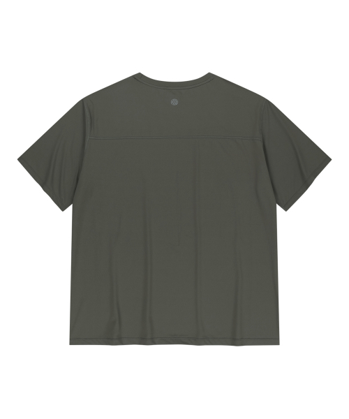 OFFGRID(オフグリッド)の「クーリアアスキン 半袖Tシャツ-カーキ(Tシャツ/カットソー・メンズ・その他・X-LARGE/SMALL/MEDIUM/LARGE)」の2枚目の写真
