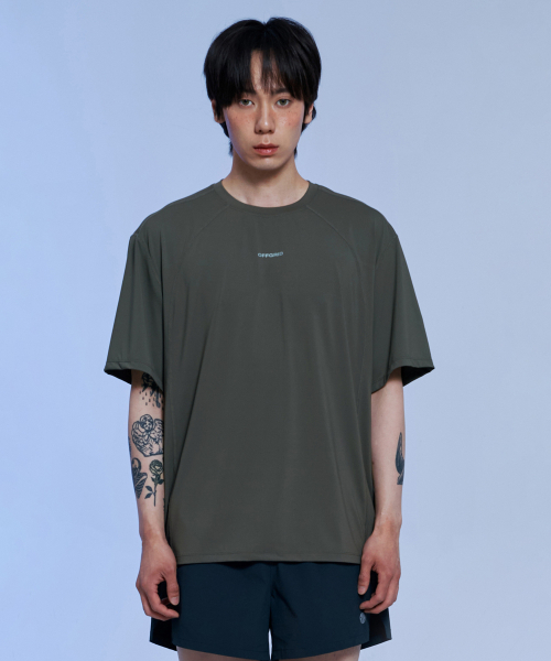 OFFGRID(オフグリッド)の「クーリアアスキン 半袖Tシャツ-カーキ(Tシャツ/カットソー・メンズ・その他・X-LARGE/SMALL/MEDIUM/LARGE)」の3枚目の写真