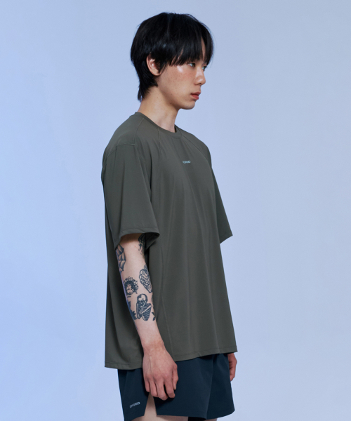 OFFGRID(オフグリッド)の「クーリアアスキン 半袖Tシャツ-カーキ(Tシャツ/カットソー・メンズ・その他・X-LARGE/SMALL/MEDIUM/LARGE)」の4枚目の写真