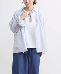 STAR★ LACE OVERSIZED SHIRT