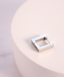 EVERMETAL 日本製 サージカルステンレス 316L 金属アレルギー対応 フープ ピアス ユニセックス 男女兼用