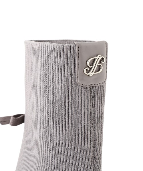 JILL by JILL STUART(ジルバイジルスチュアート)の「ミニリボンニットブーツ(ブーツ・レディース・グレー/ブラック・LARGE/MEDIUM/SMALL)」の16枚目の写真