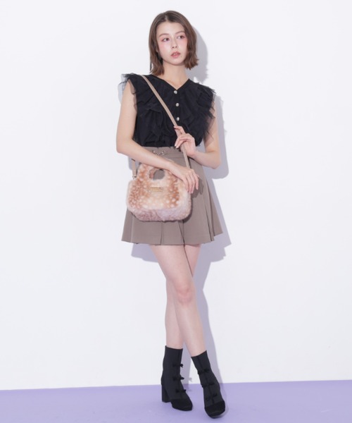 JILL by JILL STUART(ジルバイジルスチュアート)の「ミニリボンニットブーツ(ブーツ・レディース・グレー/ブラック・LARGE/MEDIUM/SMALL)」の20枚目の写真