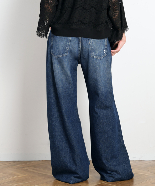 AP STUDIO(エーピーストゥディオ)の「【ICON DENIM/アイコンデニム】DEBBY DENIM(DEEP BLUE)(デニムパンツ・レディース・ブルー系その他・26/25/24/27)」の22枚目の写真