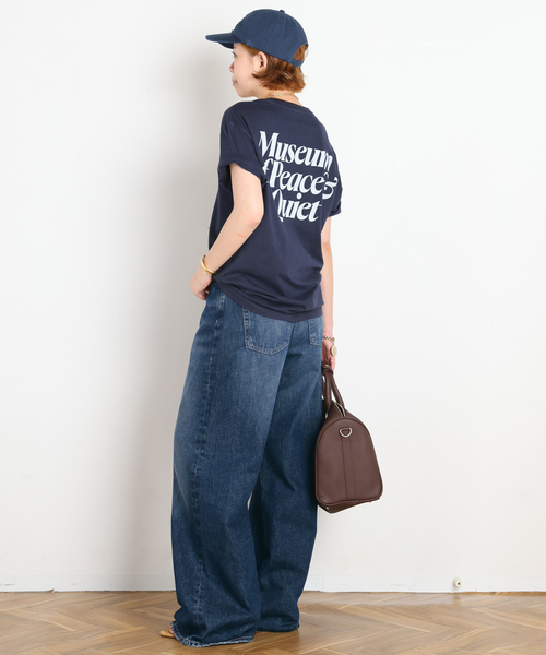 AP STUDIO(エーピーストゥディオ)の「【ICON DENIM/アイコンデニム】DEBBY DENIM(DEEP BLUE)(デニムパンツ・レディース・ブルー系その他・26/25/24/27)」の4枚目の写真