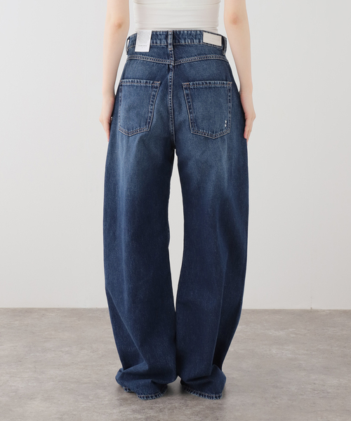 AP STUDIO(エーピーストゥディオ)の「【ICON DENIM/アイコンデニム】DEBBY DENIM(DEEP BLUE)(デニムパンツ・レディース・ブルー系その他・26/25/24/27)」の11枚目の写真