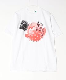 b.Eautiful（ビューティフル）の「【b.Eautiful】ビューティフル b.Eautiful x LTTT Puffy Fish T-Shirt（Tシャツ/カットソー）」
