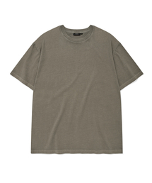 PIGMENT WASHED SHORT SLEEVES (OLIVE DRAB)