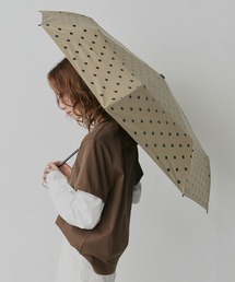 ad thie（アドティエ）の「晴雨兼用 ドット 折り畳み傘（折りたたみ傘）」