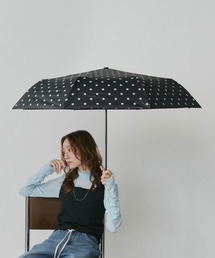 ad thie（アドティエ）の「晴雨兼用 ドット 折り畳み傘（折りたたみ傘）」