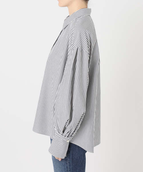 Spick & Span(スピックアンドスパン)の「CO/PEギャザースリーブシャツ(シャツ/ブラウス・レディース・その他10/マルチ・FREE)」の5枚目の写真