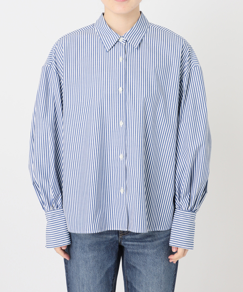 Spick & Span(スピックアンドスパン)の「CO/PEギャザースリーブシャツ(シャツ/ブラウス・レディース・その他10/マルチ・FREE)」の13枚目の写真