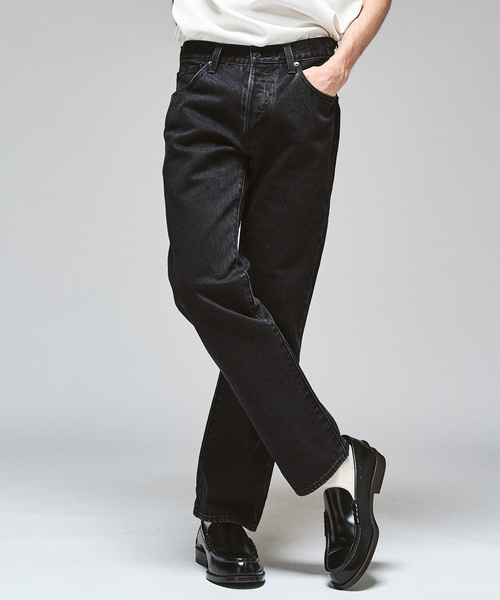 417 EDIFICE(フォーワンセブンエディフィス)の「LEVI’S(R)/リーバイス 別注 501 ブラック(L28)(デニムパンツ・メンズ・ブラック・31/30/29/28/38/36/34/33/32)」の7枚目の写真