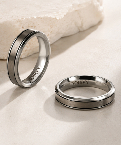 NOIRVY(ノワールビー)の「NR-305 ミニマルカーブラインカップルリング(リング・メンズ・その他・15号/13号/23号/21号/19号/17号)」の14枚目の写真