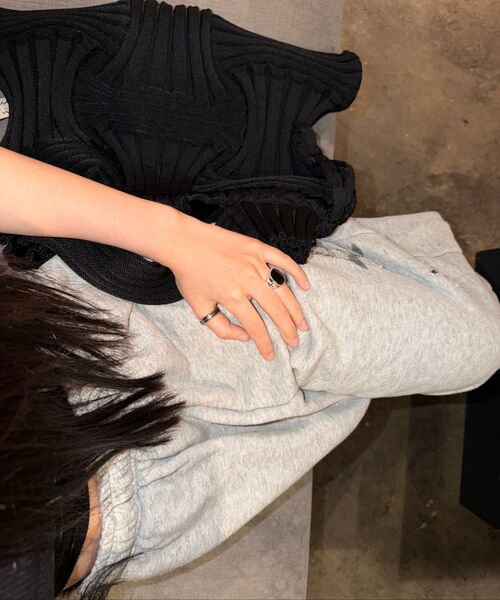 NOIRVY(ノワールビー)の「NR-305 ミニマルカーブラインカップルリング(リング・メンズ・その他・15号/13号/23号/21号/19号/17号)」の9枚目の写真