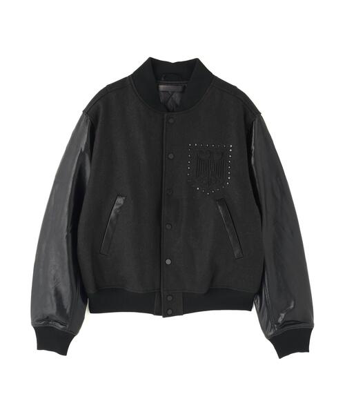 DANKE SCHON(ダンケシェーン)の「DankeSchon/ダンケシェーン/STADIUM JACKET STUDS EAGLE(スタジャン・メンズ・ブラック/カーキ・M/L)」の7枚目の写真