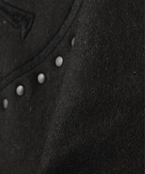 DANKE SCHON(ダンケシェーン)の「DankeSchon/ダンケシェーン/STADIUM JACKET STUDS EAGLE(スタジャン・メンズ・ブラック/カーキ・M/L)」の9枚目の写真