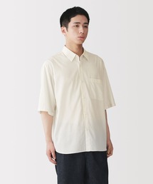 無印良品 | 紳士 なめらか 五分袖シャツ(シャツ/ブラウス)