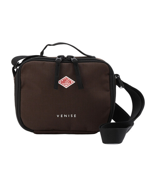 DANTON(ダントン)の「VENISE - CORDURA® Canvas Shoulder Bag(ショルダーバッグ・レディース・ブラック/オレンジ系その他/ダークグレー/グレイッシュベージュ/ダークブラウン/ブルー系その他・-)」の4枚目の写真