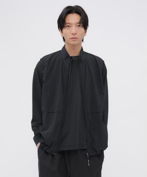 MARGARET HOWELL(マーガレットハウエル)の「RECYCLED NYLON LIGHTWEIGHT RIP STOP BLOUSON(ブルゾン・メンズ・ネイビー系1/グレー系その他・LARGE/MEDIUM)」の1枚目の写真