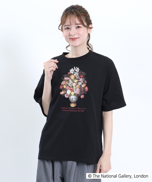 MARY QUANT(マリークワント)の「ボスハールトデザイン Tシャツ(Tシャツ/カットソー・レディース・ブラック/ホワイト・M)」の2枚目の写真