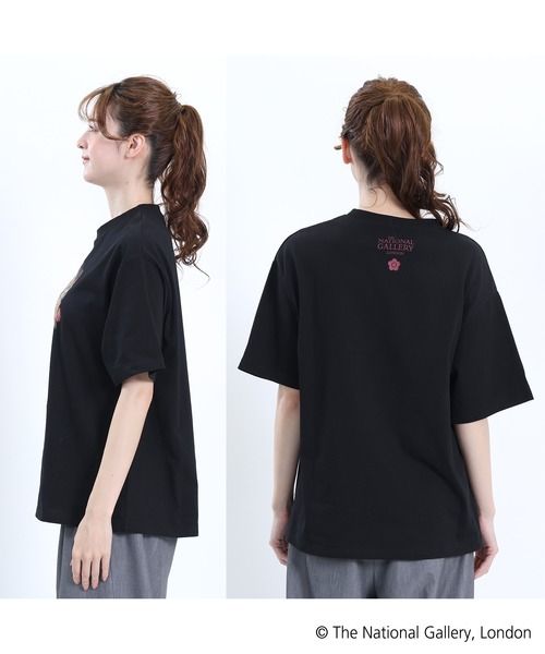 MARY QUANT(マリークワント)の「ボスハールトデザイン Tシャツ(Tシャツ/カットソー・レディース・ブラック/ホワイト・M)」の14枚目の写真