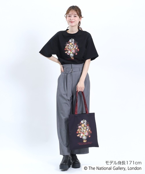 MARY QUANT(マリークワント)の「ボスハールトデザイン Tシャツ(Tシャツ/カットソー・レディース・ブラック/ホワイト・M)」の15枚目の写真