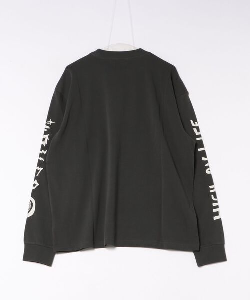 RVCA(ルーカ)の「RVCA メンズ HIGH ON LIFE LS ロンT 【2026年秋冬モデル】/ルーカ長袖袖プリントロンT(Tシャツ/カットソー・メンズ・ブラック系その他・X-LARGE/LARGE/MEDIUM/SMALL)」の9枚目の写真