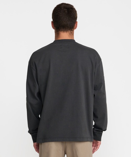 RVCA(ルーカ)の「RVCA メンズ HIGH ON LIFE LS ロンT 【2026年秋冬モデル】/ルーカ長袖袖プリントロンT(Tシャツ/カットソー・メンズ・ブラック系その他・X-LARGE/LARGE/MEDIUM/SMALL)」の10枚目の写真