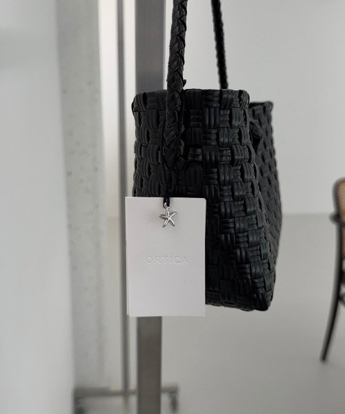 ORTICA（オルティカ）の「[ハンドメイド] Hari Bag - ブラック（ウォッシャブルラタンバッグ）（ショルダーバッグ・レディース・その他・FREE）」の6枚目の写真