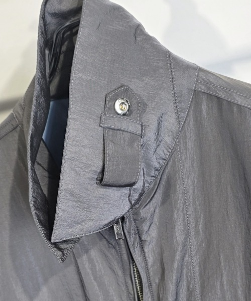 SeeSew(シーソー)の「【UNISEX】LAYERED ZIP SHIRT JACKET/レイヤードジップシャツジャケット(シャツ/ブラウス・メンズ・ブラウン/グレー・M/L)」の9枚目の写真