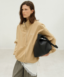LEVAR（レバー）の「Ground Raglan Zip-up Jumper - Camel Beige（ブルゾン）」