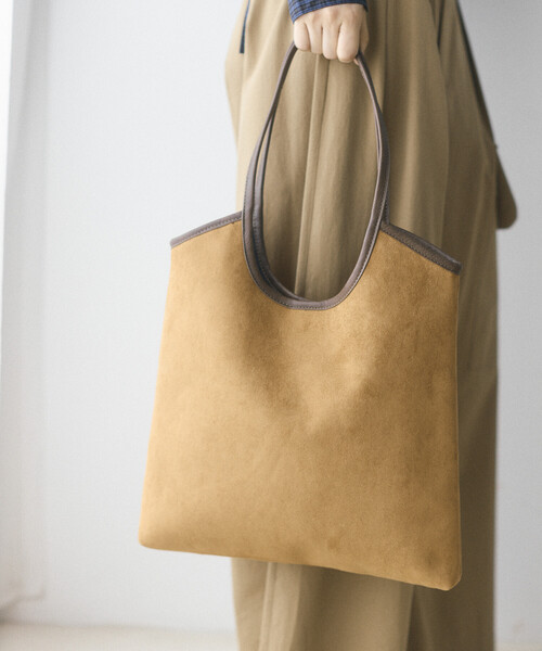 Firsthand（ファーストハンド）の「Firsthand/ファーストハンド チェックパターン パイピングトートバッグ【限定展開】（ハンドバッグ・レディース・キャメル/グリーン/ブルー・ONE SIZE）」の12枚目の写真