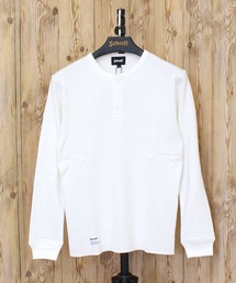 ARMY RIB HENLEY LS T-SHIRT
