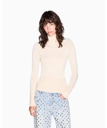 ARMANI EXCHANGE（アルマーニエクスチェンジ）の「【A|X アルマーニ エクスチェンジ】UFP メタリックニット タートルネックトップス（ニット/セーター）」