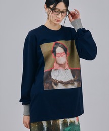 NON TOKYO/ノントーキョー/PRINT MESH PULLOVER & SCARFプリント