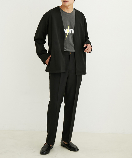 le cercle ADAM ET ROPE'（ルセルクルアダムエロペ）の「【mens】エバークリースストレートパンツ（その他パンツ・メンズ・ベージュ・S）」の2枚目の写真