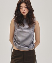 TODAYFUL/トゥデイフル】Piping Shirring Blouse/パイピング