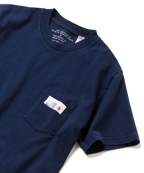 rehacer（レアセル）の「rehacer STAND :US Cotton Crew Neck Pocket T（Tシャツ/カットソー・メンズ・ホワイト/グレー/ネイビー・SMALL/MEDIUM/LARGE）」の3枚目の写真