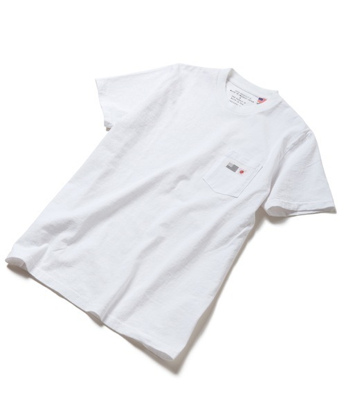rehacer（レアセル）の「rehacer STAND :US Cotton Crew Neck Pocket T（Tシャツ/カットソー・メンズ・ホワイト/グレー/ネイビー・SMALL/MEDIUM/LARGE）」の9枚目の写真