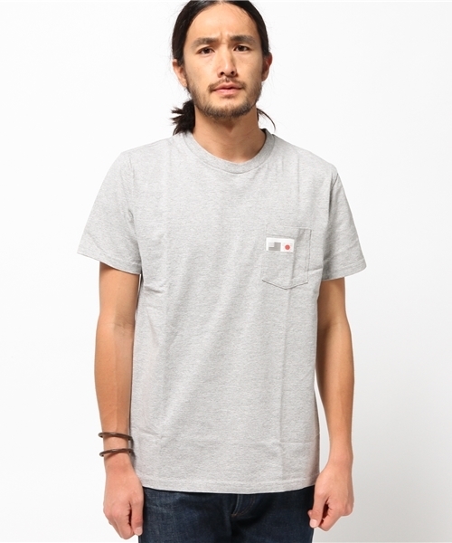 rehacer（レアセル）の「rehacer STAND :US Cotton Crew Neck Pocket T（Tシャツ/カットソー・メンズ・ホワイト/グレー/ネイビー・SMALL/MEDIUM/LARGE）」の11枚目の写真