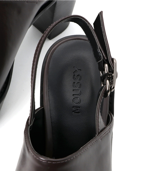 MOUSSY(マウジー)の「MULE SANDALS(サンダル・レディース・ブラウン/ブラック・SMALL/LARGE/MEDIUM)」の7枚目の写真