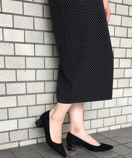 Boisson Chocolat（ボワソンショコラ）の「〈B〉ﾎﾟｲﾝﾃｯﾄﾞﾁｬﾝｷｰPS 40（パンプス・レディース・ネイビー/グレー/ブラック/ピンク/ベージュ/ライトグレー/オレンジ/マスタード/その他1/ブラウン/ワインレッド/オリーブ・24cm/24.5cm/23.5cm/22.5cm/22cm/23cm/25cm）」の12枚目の写真