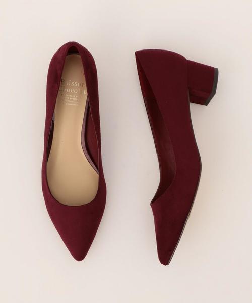 Boisson Chocolat（ボワソンショコラ）の「〈B〉ﾎﾟｲﾝﾃｯﾄﾞﾁｬﾝｷｰPS 40（パンプス・レディース・ネイビー/グレー/ブラック/ピンク/ベージュ/ライトグレー/オレンジ/マスタード/その他1/ブラウン/ワインレッド/オリーブ・24cm/24.5cm/23.5cm/22.5cm/22cm/23cm/25cm）」の10枚目の写真