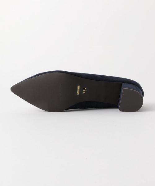 Boisson Chocolat（ボワソンショコラ）の「〈B〉ﾎﾟｲﾝﾃｯﾄﾞﾁｬﾝｷｰPS 40（パンプス・レディース・ネイビー/グレー/ブラック/ピンク/ベージュ/ライトグレー/オレンジ/マスタード/その他1/ブラウン/ワインレッド/オリーブ・24cm/24.5cm/23.5cm/22.5cm/22cm/23cm/25cm）」の13枚目の写真