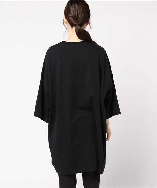 PUNYUS（プニュズ）の「ホテルプニュズBIG Tシャツ（Tシャツ/カットソー・レディース・サックスブルー/ライトピンク/ブラック/杢グレー・FREE）」の7枚目の写真